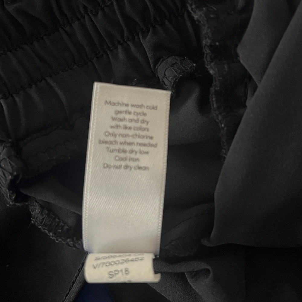 Athleta Roaming Sleeveless Jumpsuit Black Sz 4‎ Scoop Neck, Low Back - Picture 11 of 12